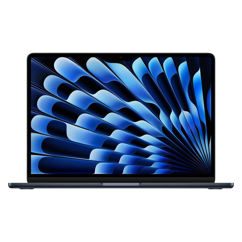Apple — MacBook Air MW123 M4 13.6" 16GB RAM 256GB SSD Midnight
