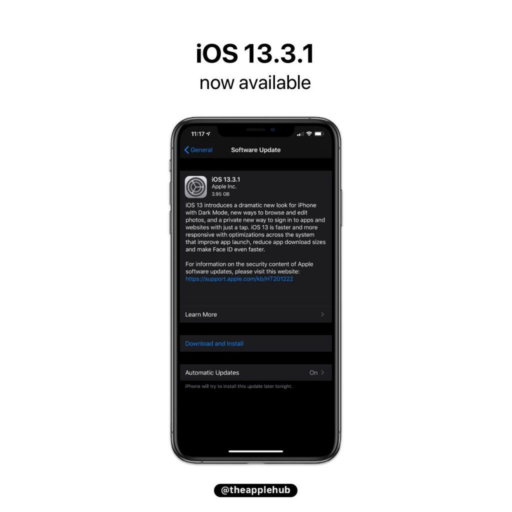نسخه نهایی iPadOS 13.3.1 ،iOS 13.3.1 و macOS Catalina 10.15.3 منتشر شد