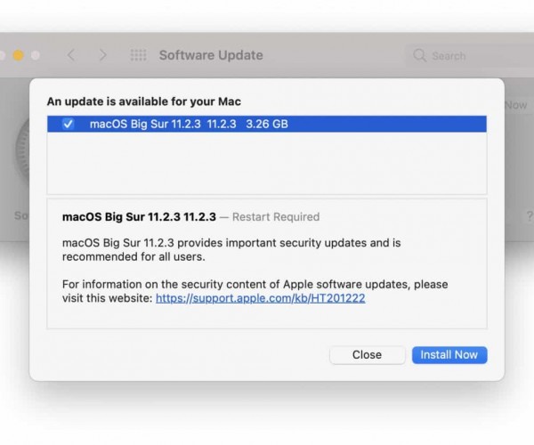 نسخه جدید macOS Big Sur 11.2.3 عرضه شد