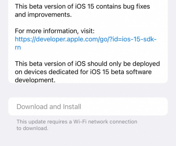 نسخه بتا ۳ از iOS 15 و iPadOS 15 عرضه شد