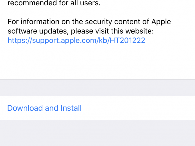نسخه جدید iOS 11.2.2 منتشر شد