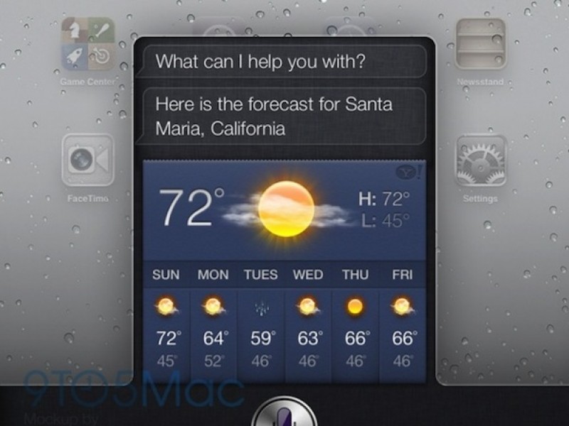 Siri در iOS 6 به آیپد نسل سوم افزوده می شود