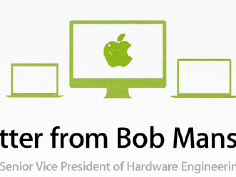 Bob Mansfield : تمام محصولات اپل سبز هستند