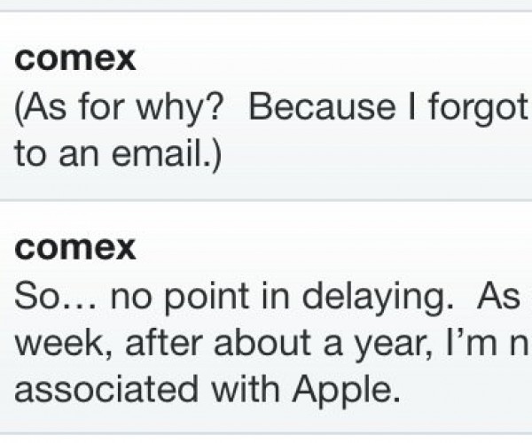 هکر معروف Comex دیگر برای اپل کار نمی کند