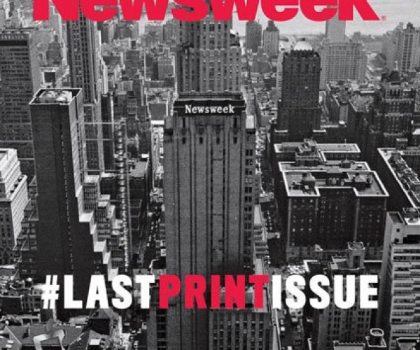 پایان عرضه نسخه چاپی مجله Newsweek