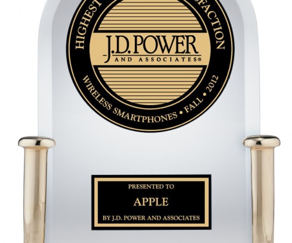 اپل برای نهمین بار جایزه رضایت مشتری J.D. Power را دریافت کرد
