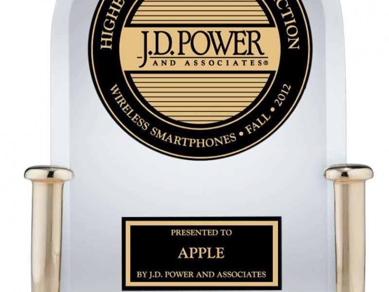 اپل برای نهمین بار جایزه رضایت مشتری J.D. Power را دریافت کرد