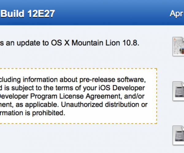 اولین نسخه آزمایشی OSX Mountain Lion 10.8.4 عرضه شد