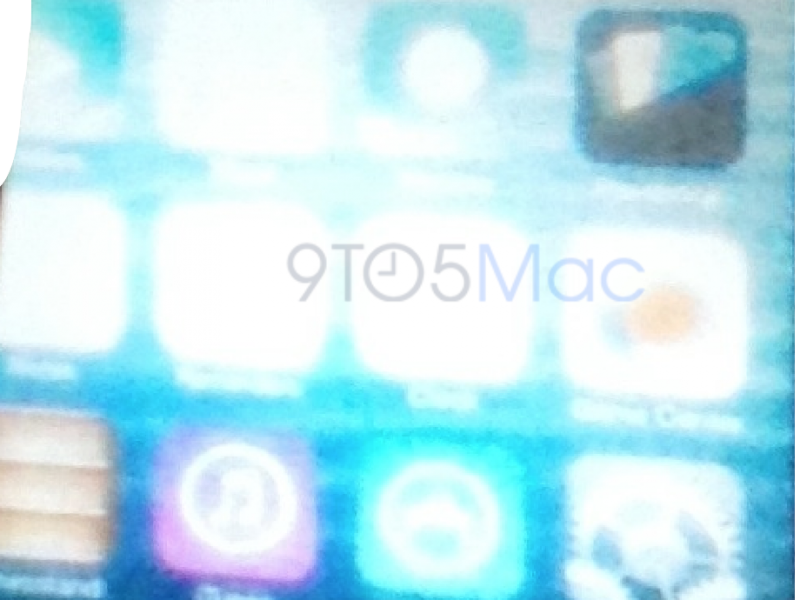 آیا این اولین تصویر از iOS 7 است؟