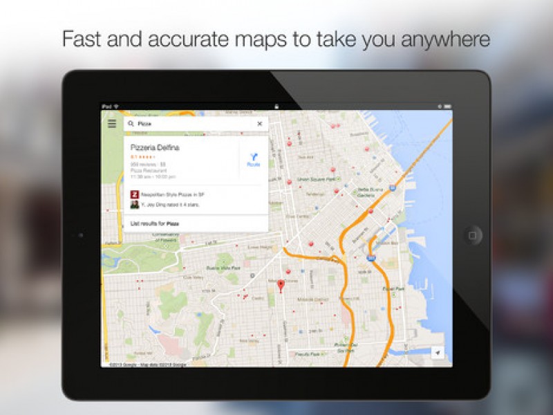 Google Maps 2.0 با پشتیبانی از آیپد منتشر شد