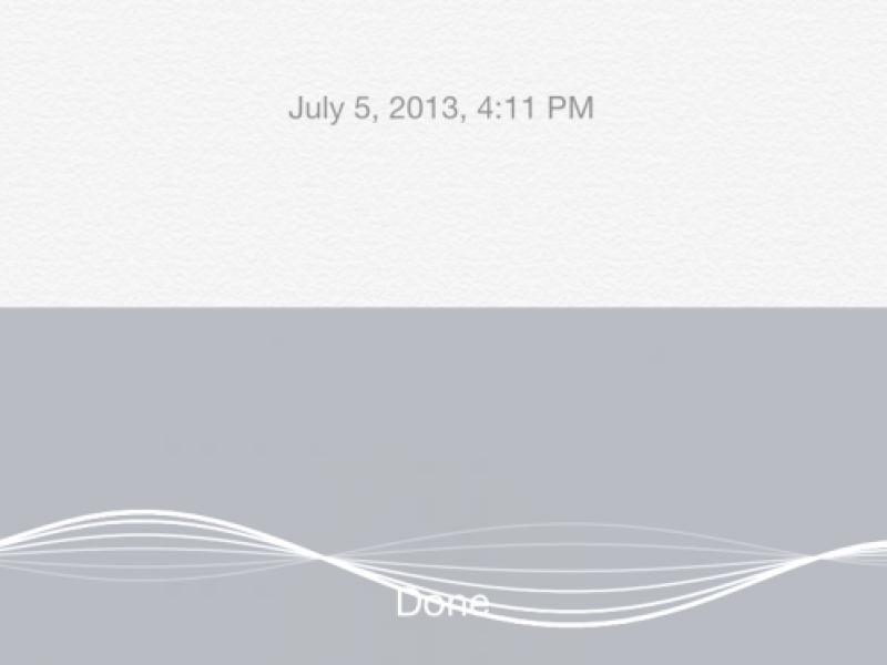 اپل در حال کار برروی Dictation آفلاین برای iOS
