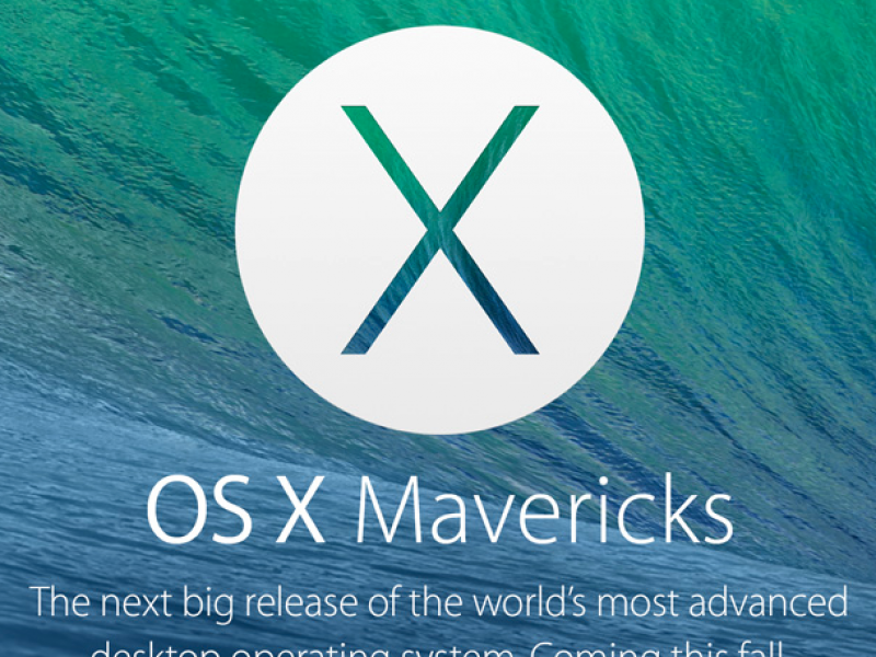 احتمال عرضه نسخه نهایی OS X Mavericks در اواخر اکتبر