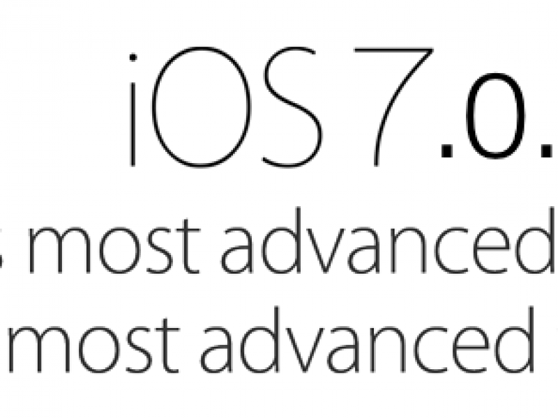 iOS 7.0.1 برای iPhone 5s و iPhone 5c عرضه شد