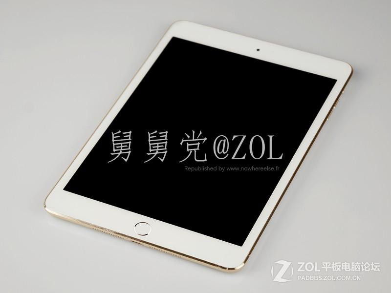 انتشار تصاویری از iPad Mini طلایی همراه با سنسور Touch ID