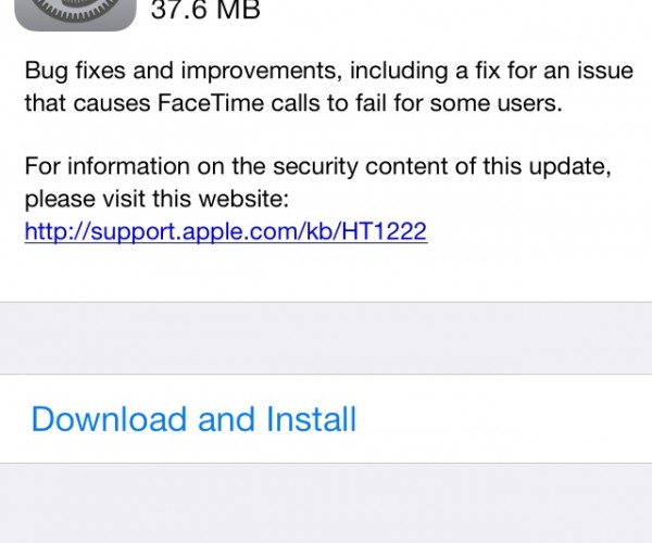 iOS 7.0.4 عرضه شد