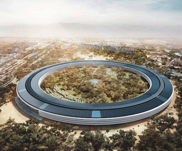 ساختمان جدید اپل، معروف به ‘سفینه فضایی’ را اینگونه خواهید دید
