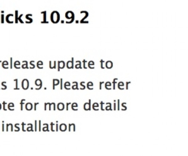 دومین نسخه آزمایشی OS X Mavericks 10.9.2 عرضه شد