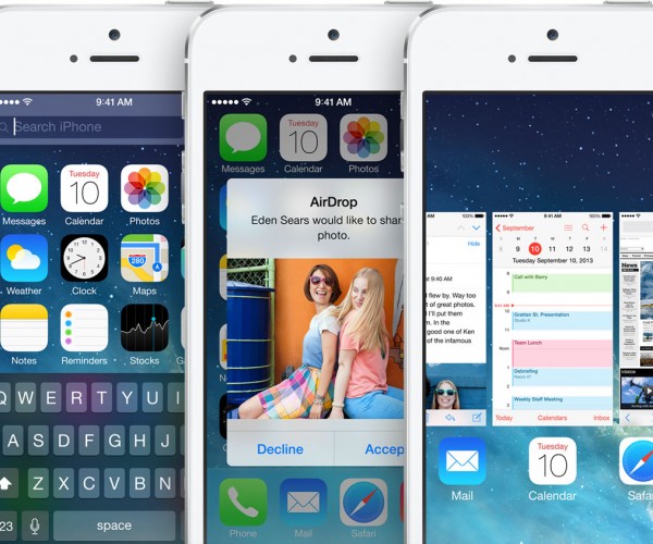 استفاده ۸۵ درصد دستگاه ها از iOS 7