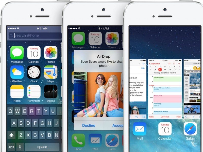 استفاده ۸۵ درصد دستگاه ها از iOS 7