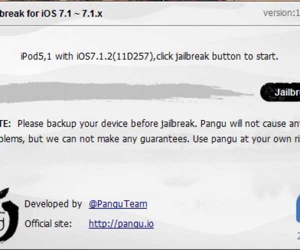 جیلبریک موفقیت آمیز iOS 7.1.2 توسط ابزار Pangu