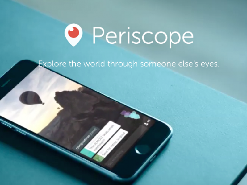 انتشار اپلیکیشن جدید Periscope برای iOS توسط توییتر