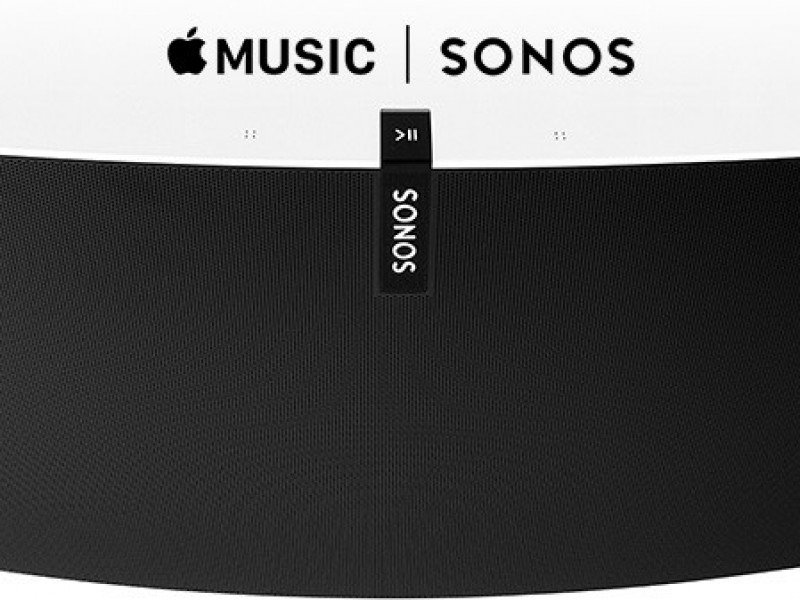اپل موزیک به اسپیکرهای Sonos آمد