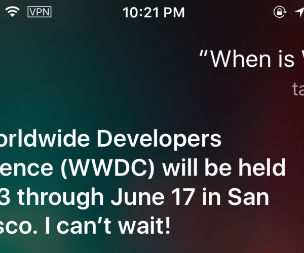 WWDC 2016 در تاریخ‌های ۲۴ تا ۲۸ خرداد برگزار خواهد شد