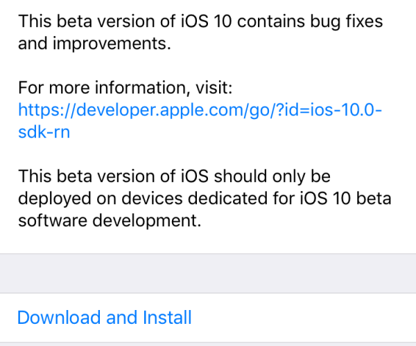 سومین نسخه آزمایشی از iOS 10 عرضه شد