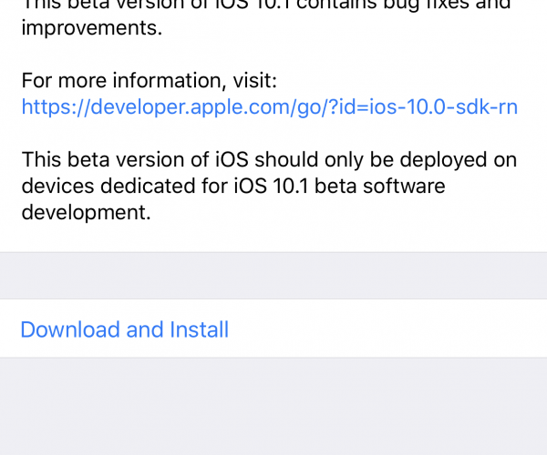 سومین نسخه آزمایشی iOS 10.1 عرضه شد