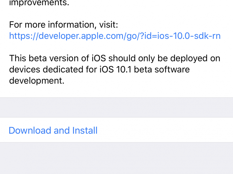 سومین نسخه آزمایشی iOS 10.1 عرضه شد