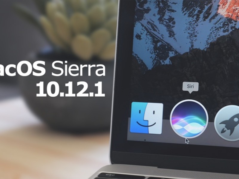 نسخه نهایی macOS Sierra 10.12.1 عرضه شد