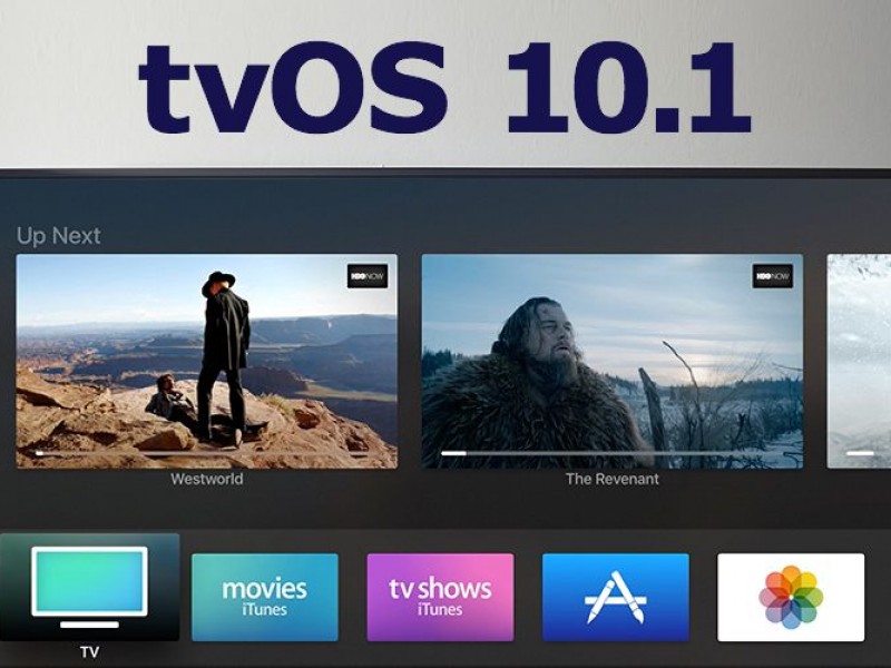 نسخه نهایی tvOS 10.1 همراه با اپلیکیشن TV عرضه شد