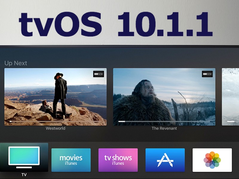 نسخه نهایی tvOS 10.1.1 منتشر شد