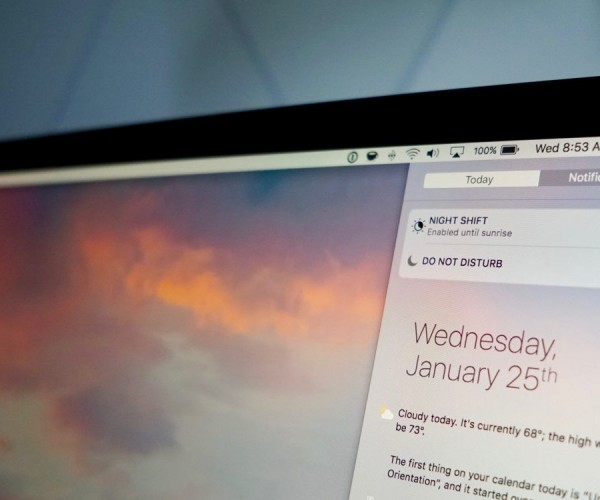 نسخه نهایی macOS Sierra 10.12.4 همراه با Night Shift عرضه شد