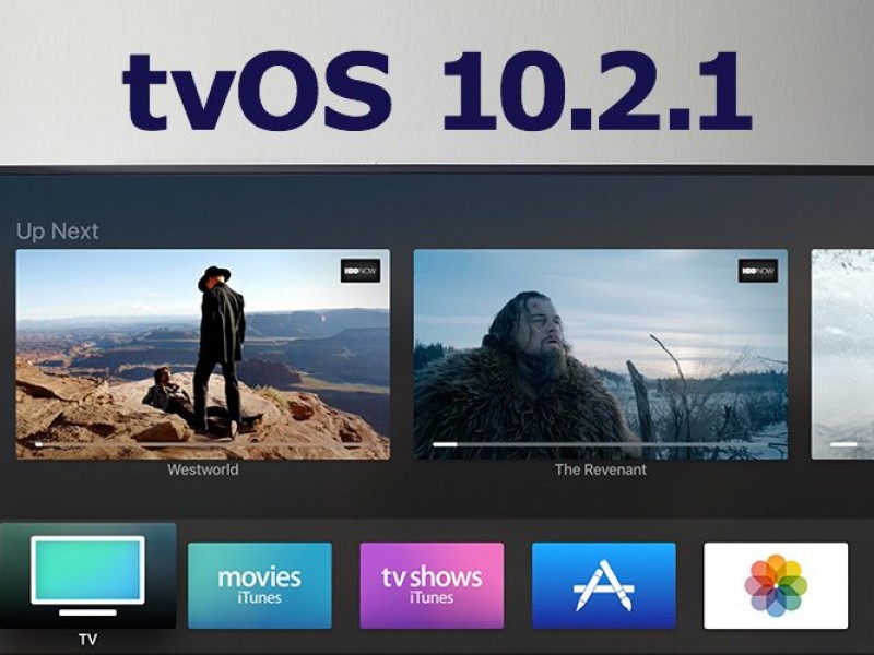نسخه نهایی tvOS 10.2.1 عرضه شد