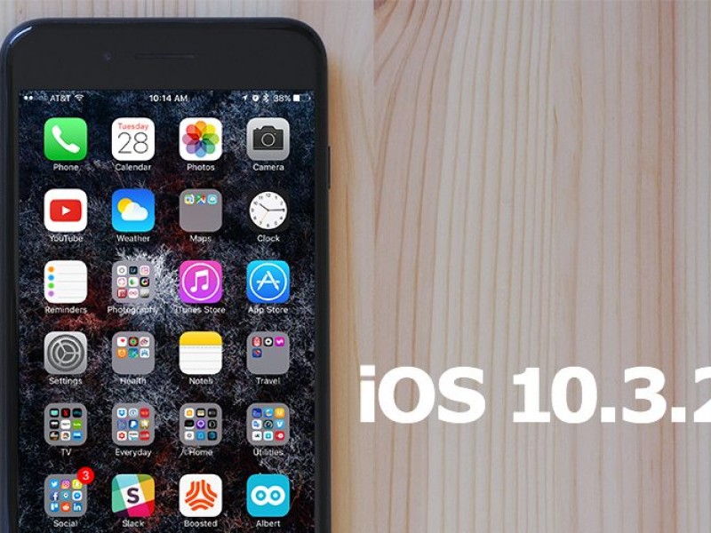 نسخه نهایی iOS 10.3.2 عرضه شد