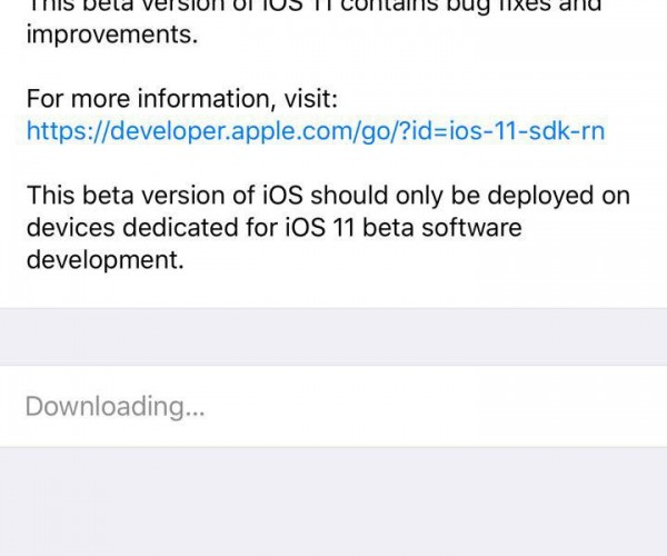 iOS 11 بتا ۵ منتشر شد