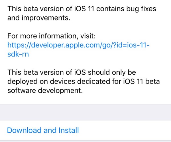 نهمین نسخه آزمایشی از iOS 11, tvOS 11 و macOS High Sierra عرضه شد