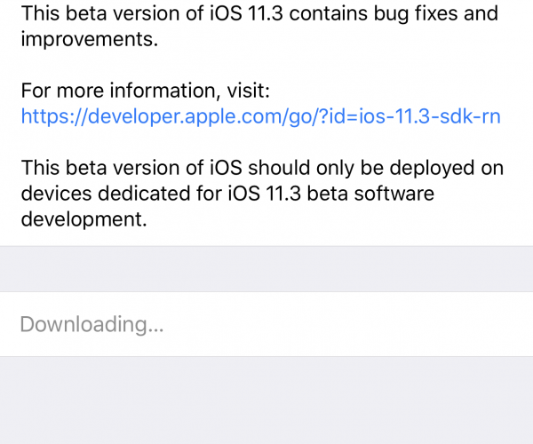 چهارمین نسخه آزمایشی iOS 11.3 عرضه شد