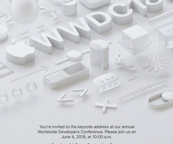 ارسال دعوت‌نامه‌های کنفرانس WWDC 2018 از سوی اپل