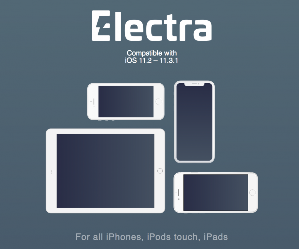 آموزش جیلبریک iOS 11.2 تا iOS 11.3.1 توسط Electra1131