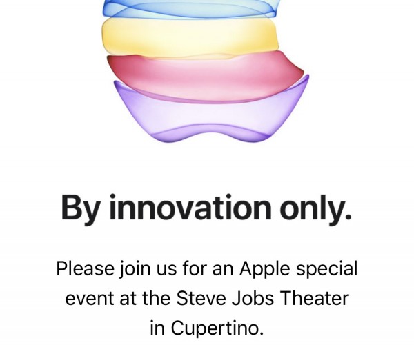 اپل دعوتنامه کنفرانس ۱۹ شهریور را ارسال کرد