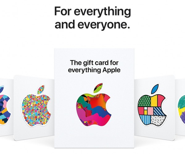 اپل گیفت کارت‌های جدید یکپارچه خود را معرفی کرد