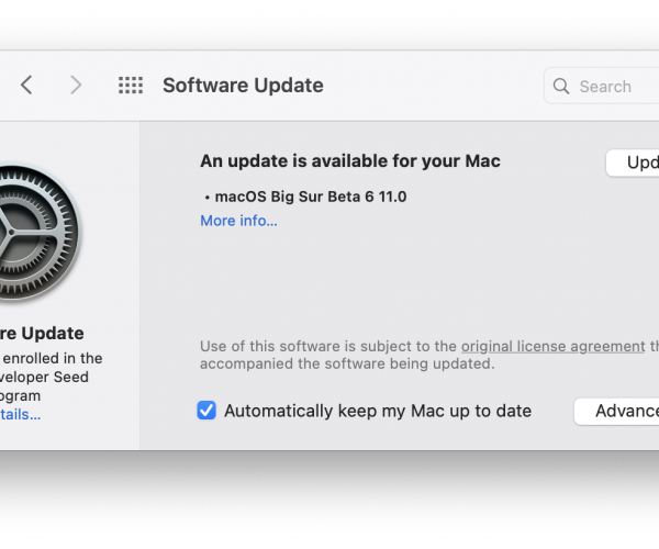 ششمین نسخه آزمایشی از macOS 11 Big Sur عرضه شد
