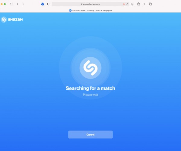 اپلیکیشن Shazam هم اکنون از طریق وب هم در دسترس است