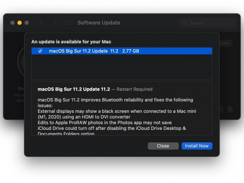 نسخه جدید macOS Big Sur 11.2 RC عرضه شد