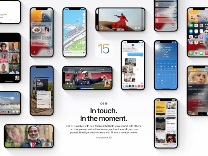 نسخه نهایی iOS 15 و iPadOS 15 عرضه شد