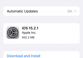 نسخه جدید iOS 15.2.1 و iPadOS 15.2.1 عرضه شد