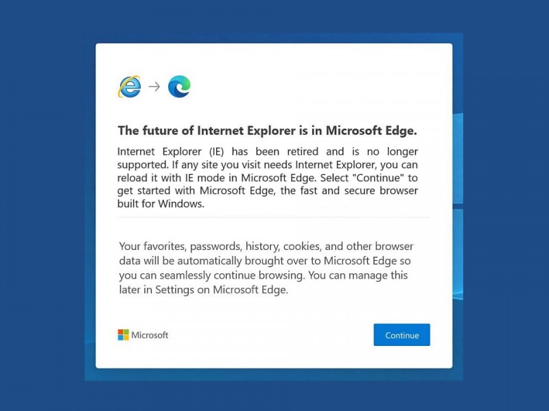 مایکروسافت، Internet Explorer را بالاخره بعد از ۲۵ سال بازنشسته کرد