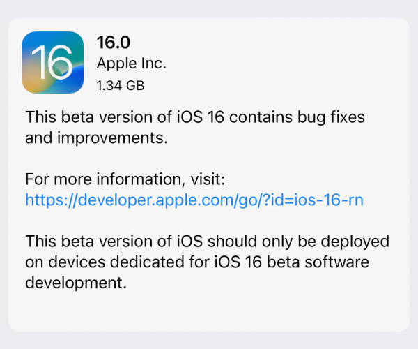 نسخه بتا ۵ از iOS 16 و iPadOS 16 عرضه شد + تغییرات